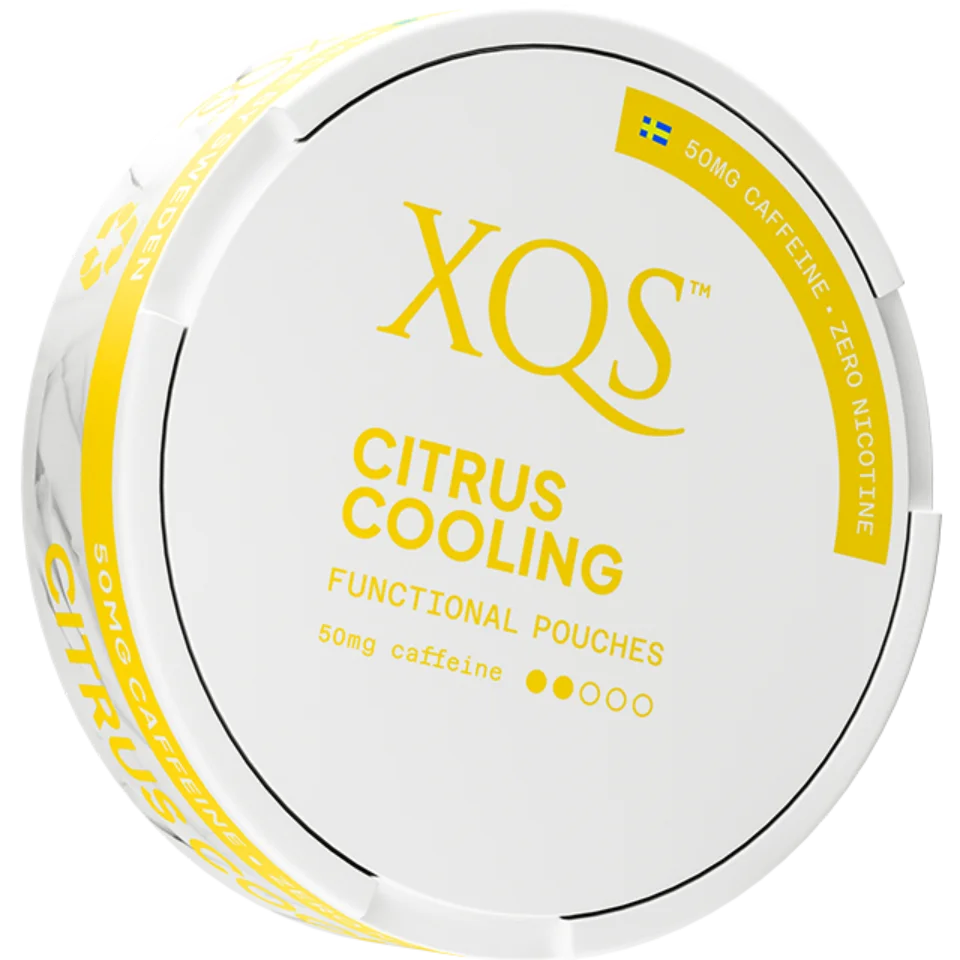 XQS - Citrus Cooling Koffínpúðar