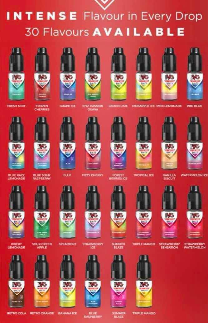 IVG Intense salt 10mg 10ml – Djákninn Vape Shop