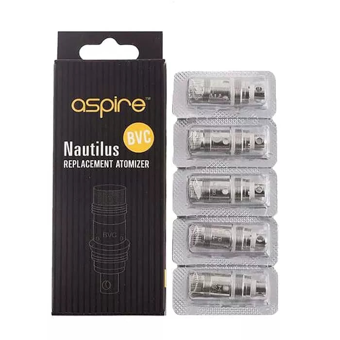 Aspire Nautilus BVC brennarar 5stk