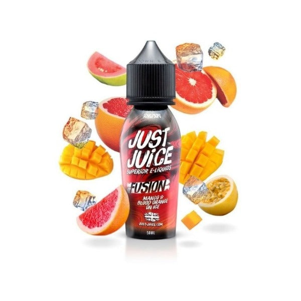 Just Juice - Fusion Mango & Blood Orange on Ice