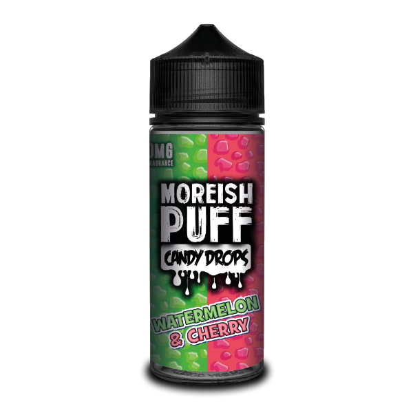 Moreish Puff Candy Drops - Watermelon & Cherry
